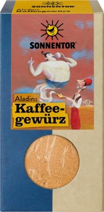 Produktfoto zu VPE Aladins Kaffeegewürz 6x35g Sonnentor