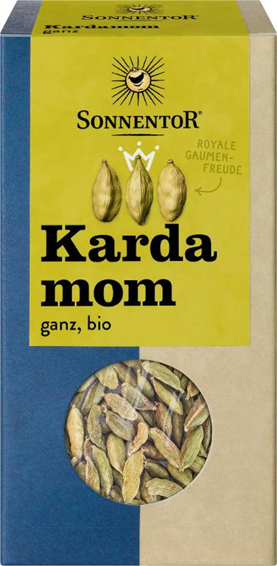 Produktfoto zu Kardamom ganze Schoten 40g Sonnentor