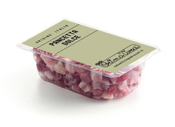 Produktfoto zu Pancetta dolce gewürfelt 100g Prima Vera