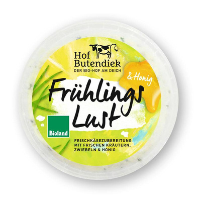 Produktfoto zu Frischkäse "Frühlingslust" 150g Butendieker
