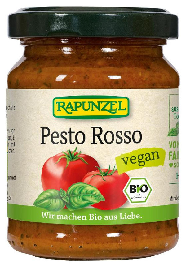 Produktfoto zu VPE Pesto rosso, vegan 6x130g Rapunzel