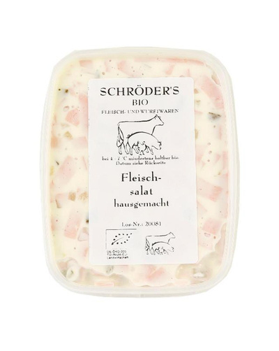 Produktfoto zu Fleischsalat hausgemacht 150g Schröders
