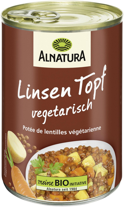 Produktfoto zu Linseneintopf 400g Alnatura