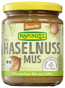 Produktfoto zu VPE Haselnussmus 6x250g Rapunzel
