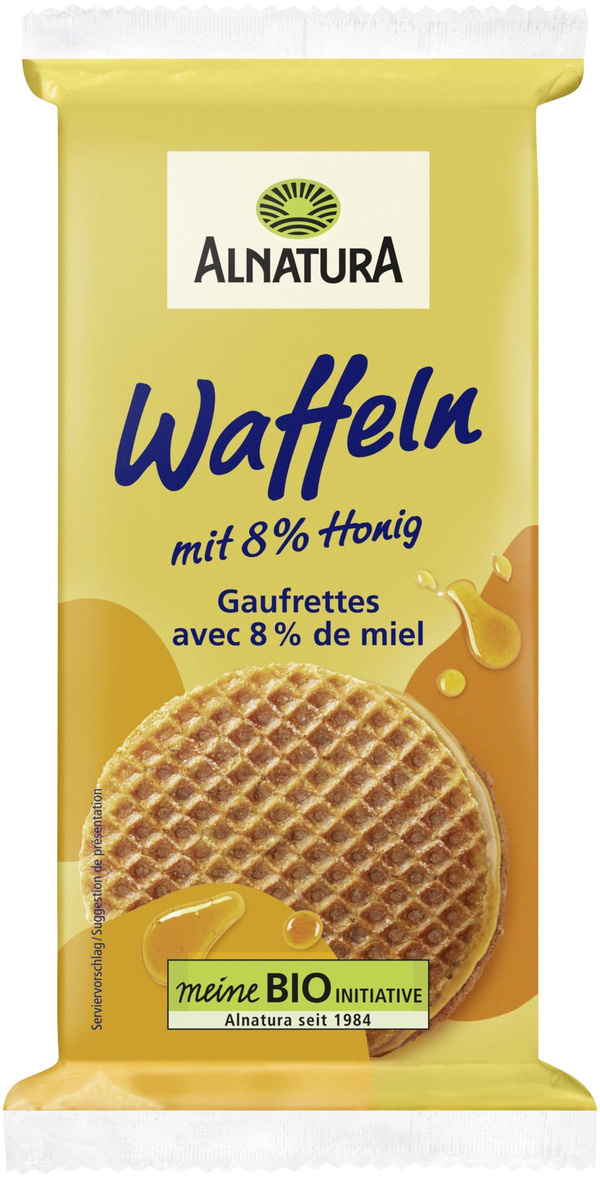 Produktfoto zu Honigwaffeln 175 g Alnatura