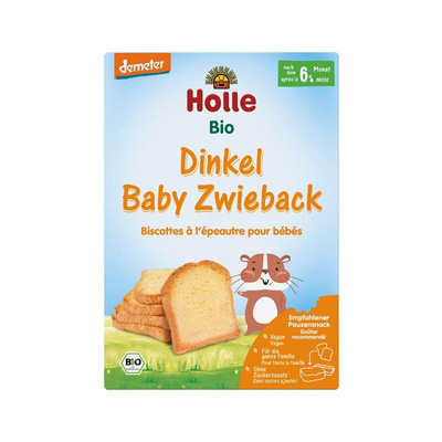 Produktfoto zu VPE Babyzwieback Dinkel 6x200g Holle