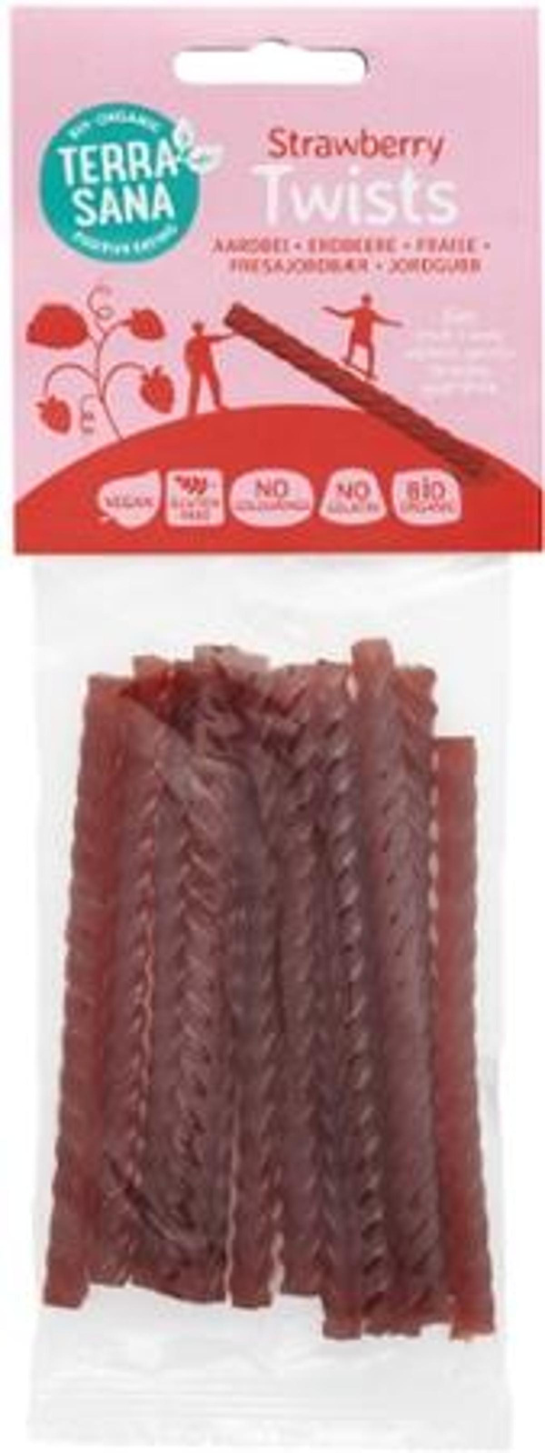 Produktfoto zu Twists Erdbeere 75g TerraSana