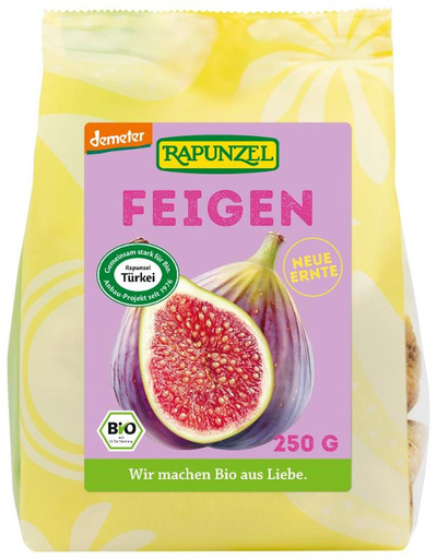 Produktfoto zu Bergfeigen natural 250g Rapunzel