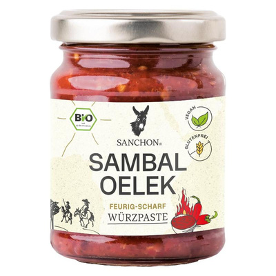 Produktfoto zu VPE Sambal Oelek 6x125g Sanchon