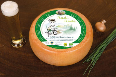Produktfoto zu Radl Rudi ca. 160g Schaukäserei Wiggensbach