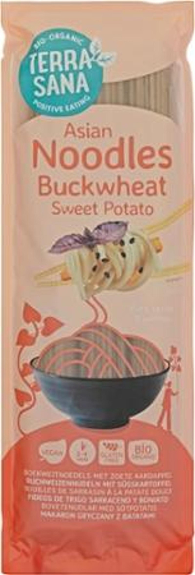 Produktfoto zu VPE Buchweizennudeln mit Süßkartoffeln  12x250g TerraSana