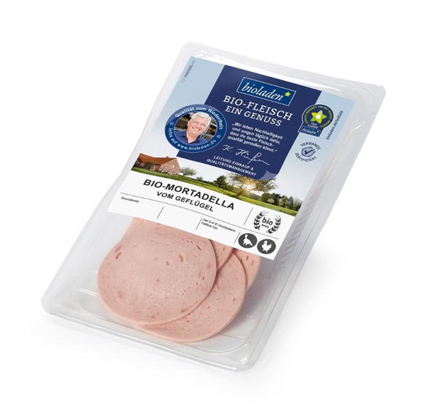 Produktfoto zu Geflügel-Mortadella 80g bioladen