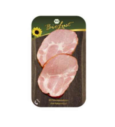 Produktfoto zu Kasselernacken in Scheiben 360g Ludwigsluster Biolust