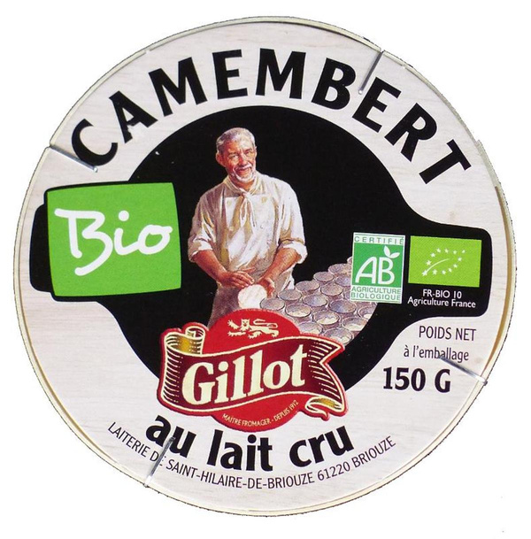 Produktfoto zu Camembert Gillot 150g Vallée Verte