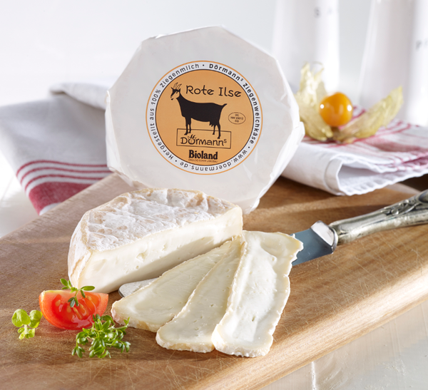 Produktfoto zu Rote Ilse Ziegencamembert ca. 140g Dörmanns