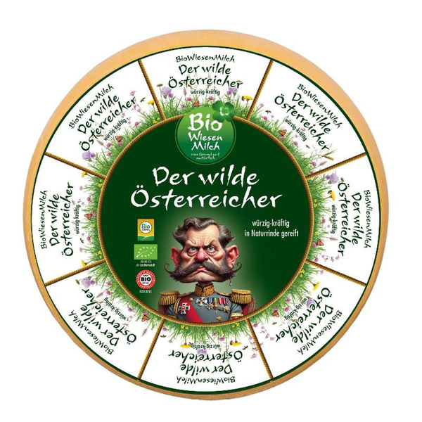 Produktfoto zu Wilder Österreicher 50% Bio Wiesenmilch