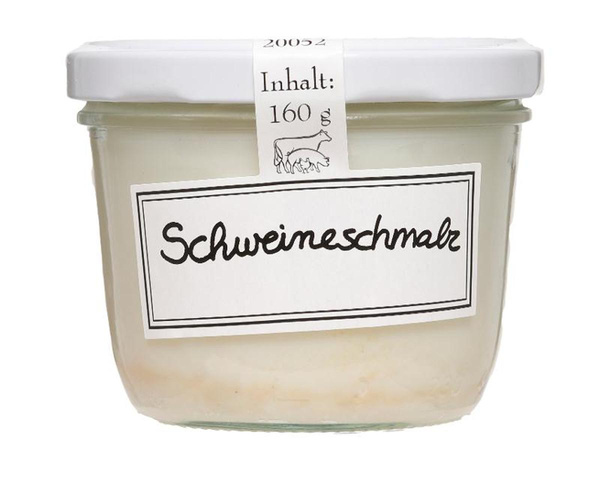 Produktfoto zu Schmalz im Glas 160g Schröder´s