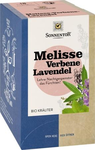 Produktfoto zu Melisse Verbene Lavendel 18 TB Sonnentor