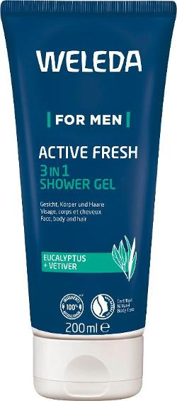 Produktfoto zu Men Aktiv Duschgel 200 ml  Weleda