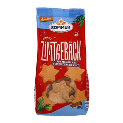 Produktfoto zu Dinkel Zimgebäck 125g Sommer