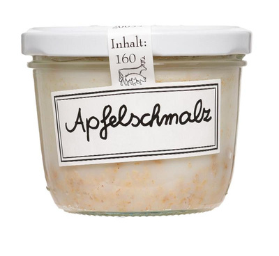 Produktfoto zu Apfelschmalz im Glas 160g  Schröder´s
