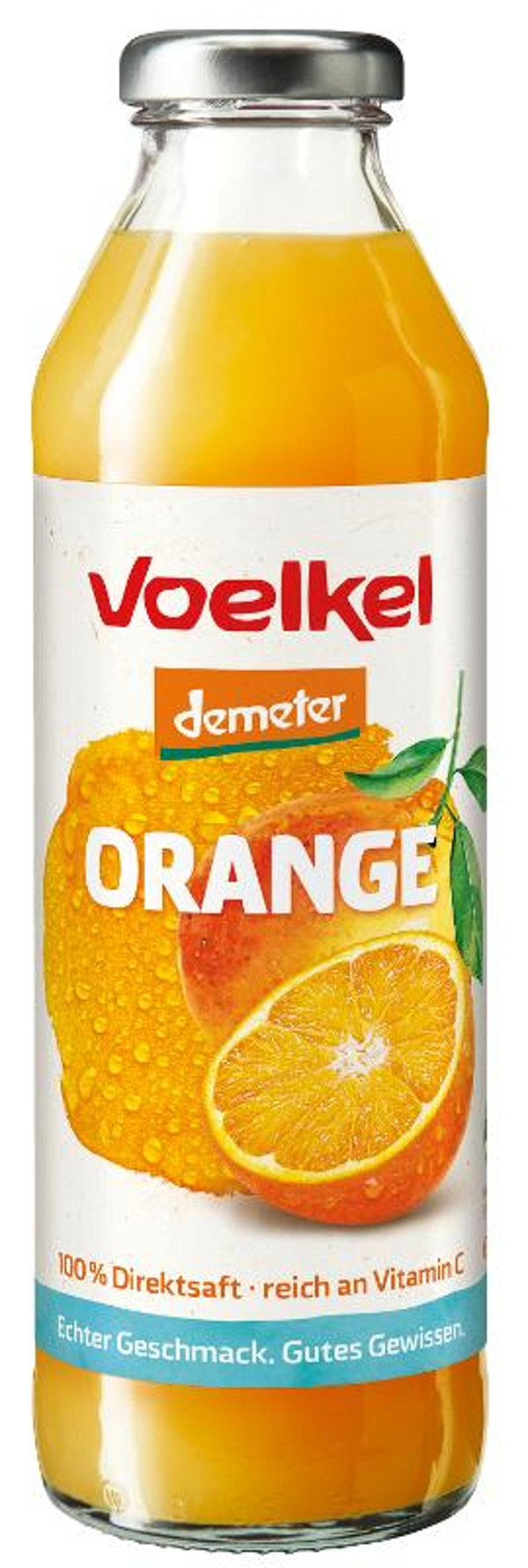 Produktfoto zu Orangensaft kühlfrisch 0,5l Voelkel