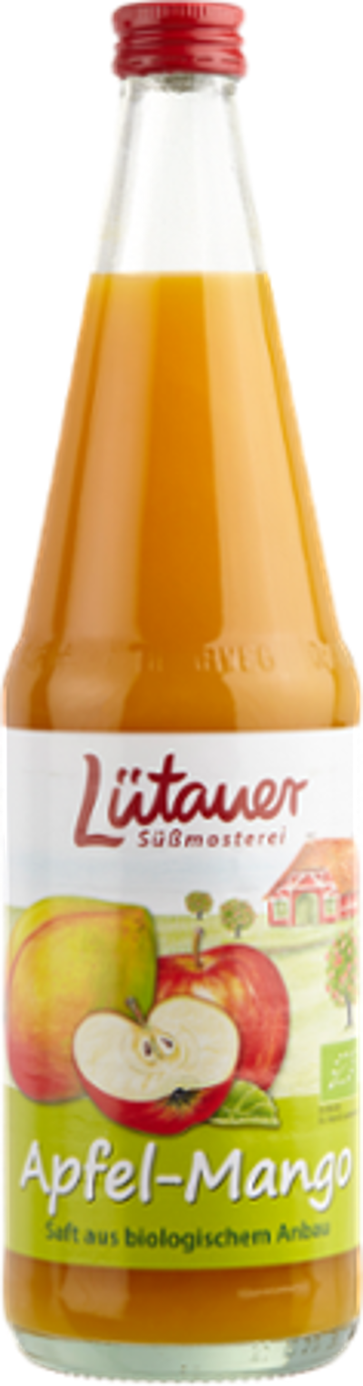 Produktfoto zu VPE Apfel Mangosaft 6x0,7l Lütauer