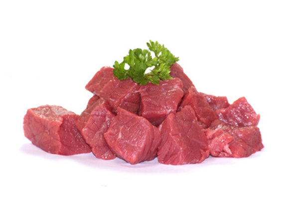 Produktfoto zu Fondue-Fleisch (Rind, Schwein, Pute) ca. 0,9 kg Chiemgauer Naturfleisch