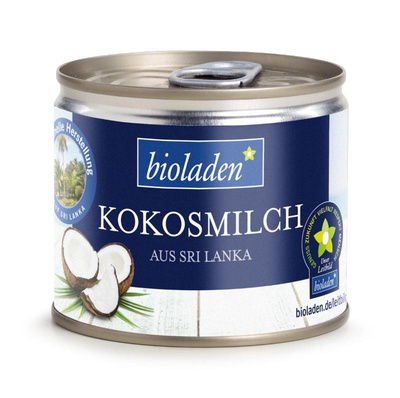 Produktfoto zu VPE Kokosmilch 12x200ml bioladen