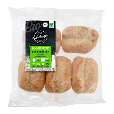 Produktfoto zu Dinkelrusti (5 Stück) 250g Herzberger