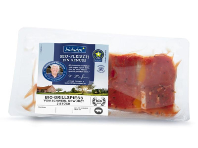 Produktfoto zu Grillspieße vom Schwein 300g (2 Stck.) bioladen