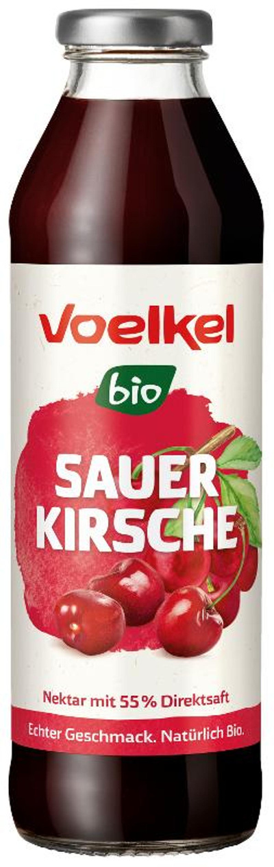 Produktfoto zu Sauerkirsche Nektar 0,5l Voelkel