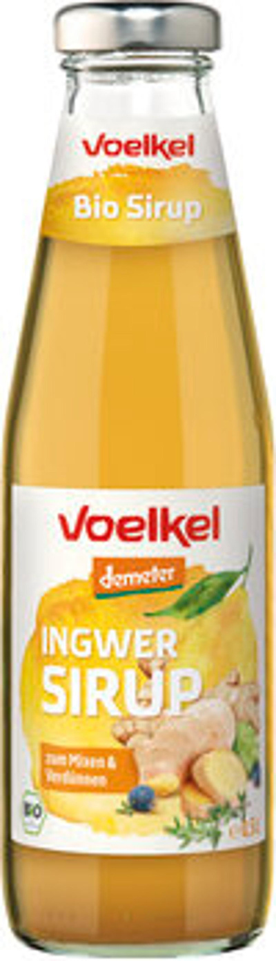 Produktfoto zu Ingwer Sirup 0,5l Voelkel