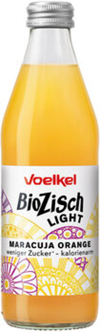 Produktfoto zu BioZisch light Maracuja Orange 0,33l Voelkel