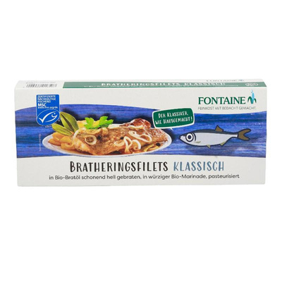 Produktfoto zu Bratherings-Filets in Marinade 325g Fontaine