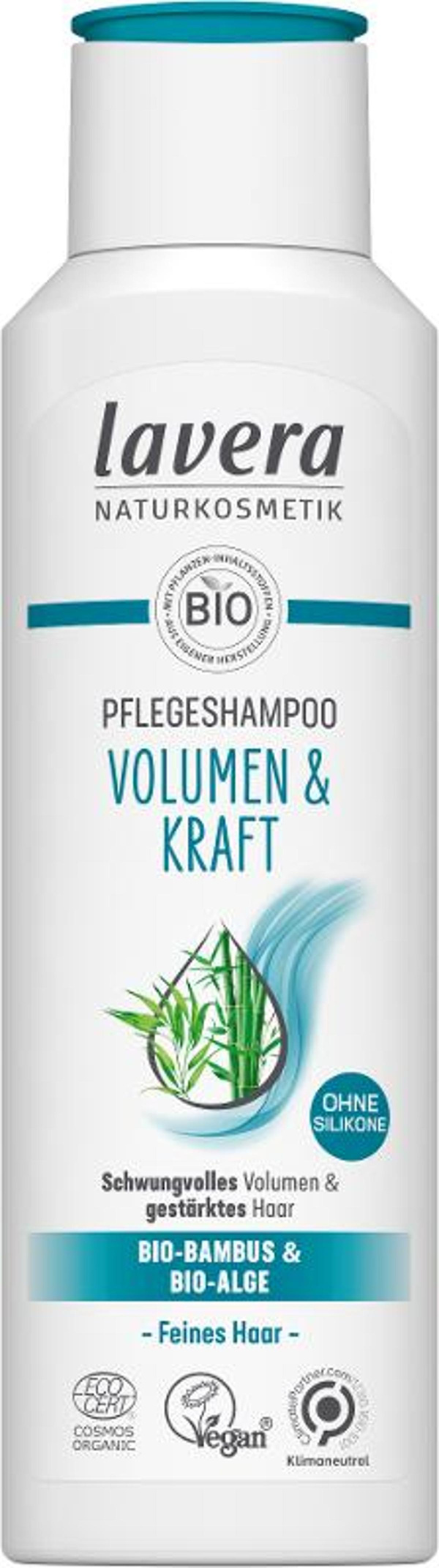Produktfoto zu Pflegeshampoo Volumen & Kraft 250ml Lavera