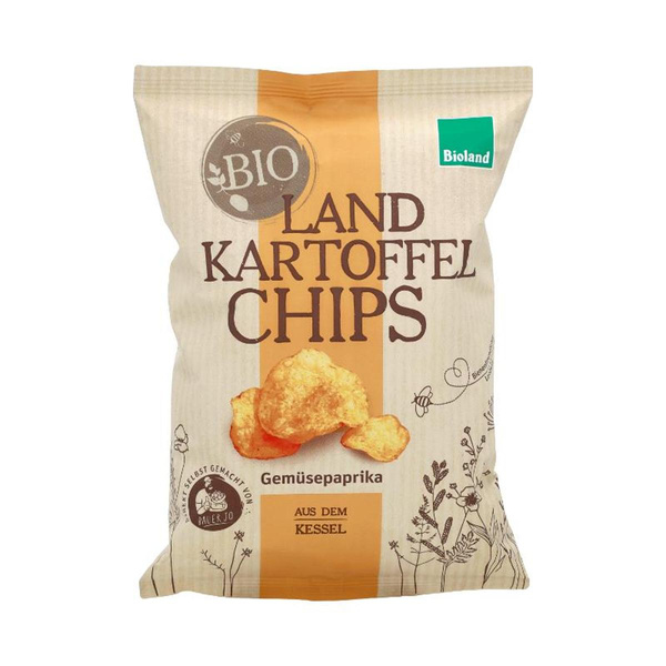 Produktfoto zu Kartoffelchips Gemüsepaprika 125g Jo Snack