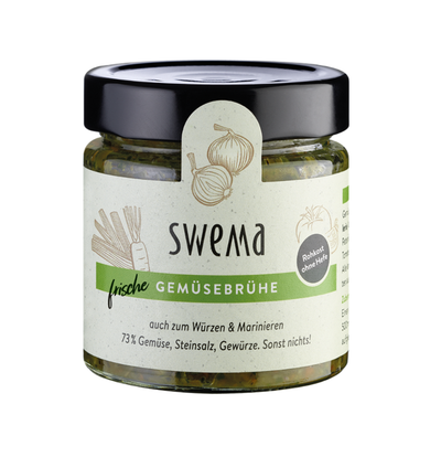 Produktfoto zu Frische Gemüsebrühe 210g SweMa