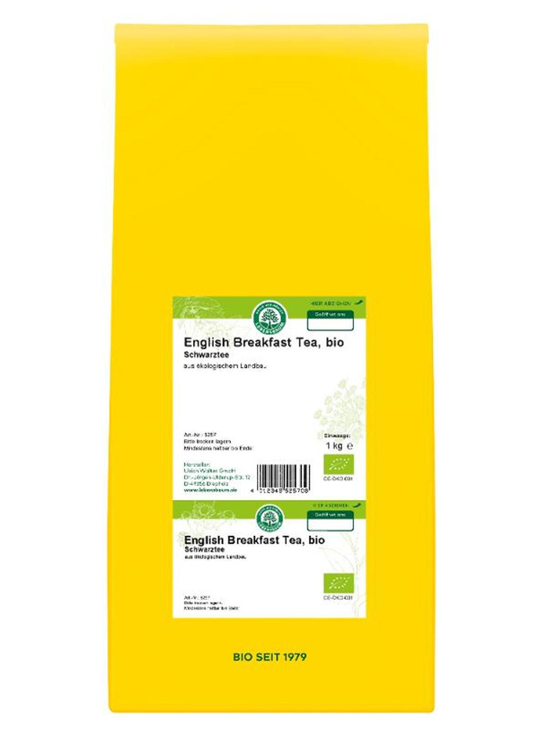 Produktfoto zu Englisch Breakfast Tea 1kg Lebensbaum