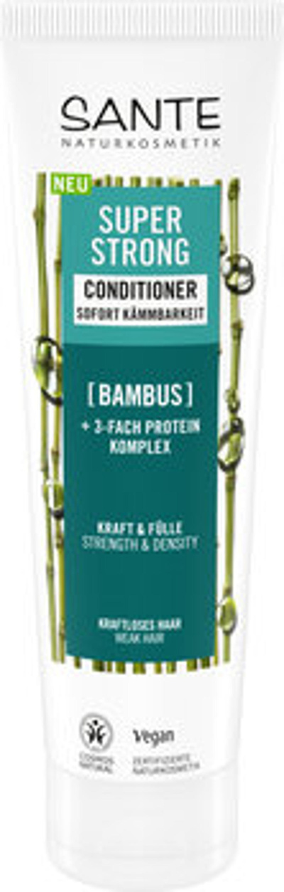 Produktfoto zu Super Strong Spülung Bambus 150ml Sante