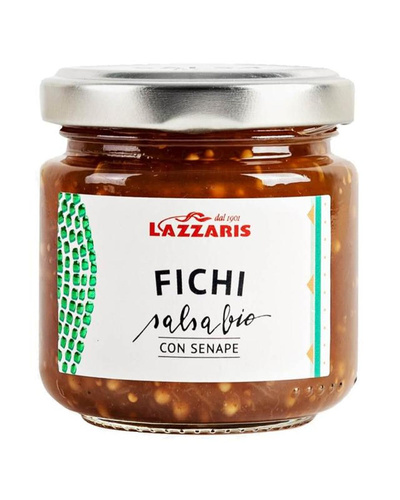 Produktfoto zu Feige & Senf Sauce 40g Lazzaris