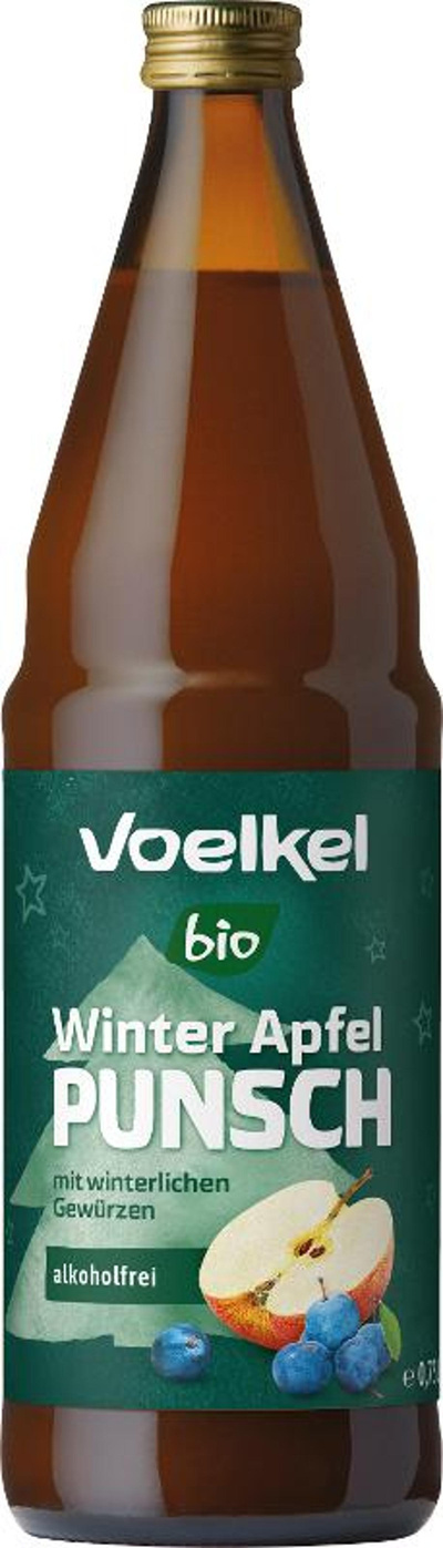 Produktfoto zu Winter Apfel Punsch 0,75l Voelkel