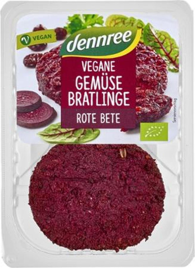 Produktfoto zu VPE Gemüsebratlinge Rote Bete 6x150g
