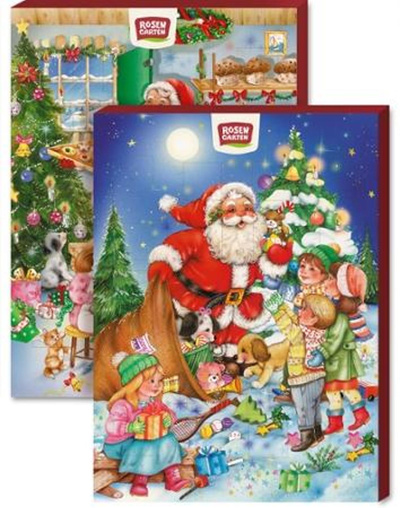 Produktfoto zu Adventskalender 75g Rosengarten