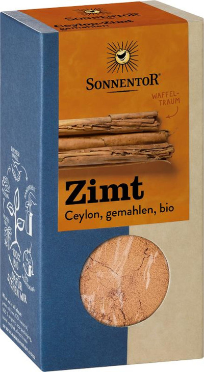 Produktfoto zu Zimt Ceylon gemahlen 40g Sonnentor