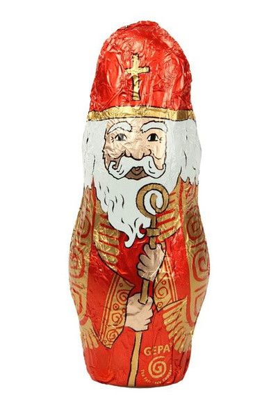 Produktfoto zu Schoko Nikolaus Vollmilch klein 28g GEPA