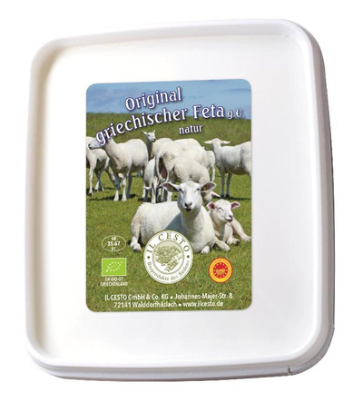 Produktfoto zu Original griechischer Feta natur 46% 1kg Il Cesto