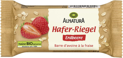 Produktfoto zu Hafer Riegel Erdbeere 60g Alnatura