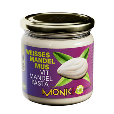 Produktfoto zu Mandelmus weiß 330g Monki