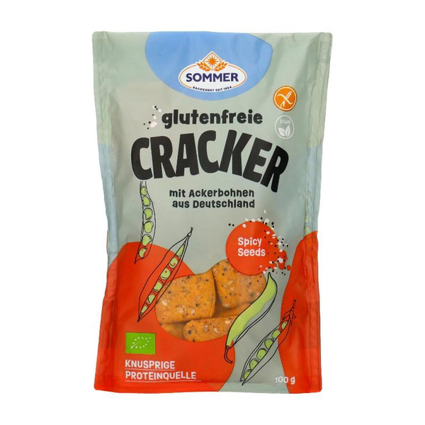 Produktfoto zu Bohnen Cracker Spicy Seeds 100g Sommer